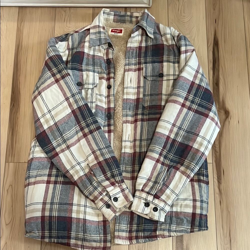 Wrangler Fleece Lined Flannel